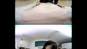 ZENRA VR Chinese college girl Noa Eikawa classroom taunting