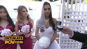 itsPOV - Wedding night smash 4some with Gianna Dior, Kristen Scott and Jade Kush
