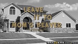 Brazzers - Mom Got Hooters -  Leave It To Moms Labia episode starring Raylene and Ramon