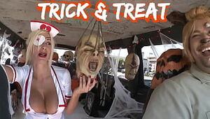 BANGBROS - Halloween Off the hook With Puma Swede On The Fuck Bus #FBF