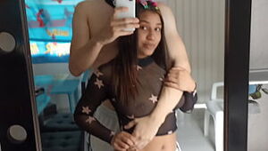 18-year-old black-haired Colombian heads to the Connected States to glance for the Yankee desire and completes up boning and the vid of this uber-cute black-haired with phat booty and titties is filtered point of view vid