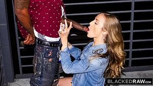 BLACKEDRAW She won't stop until she finds the ideal Big black cock