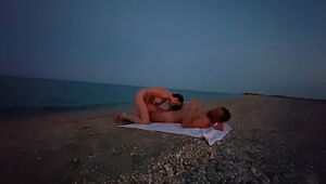 My public pummeling on the beach and internal ejaculation